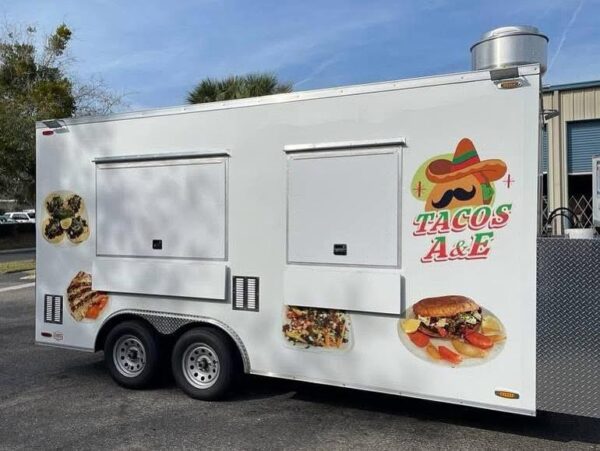 Tacos A & E Food Trailer