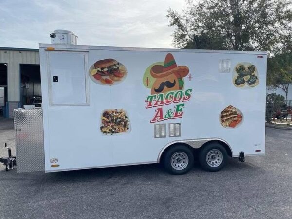 Tacos A & E Food Trailer - Image 3